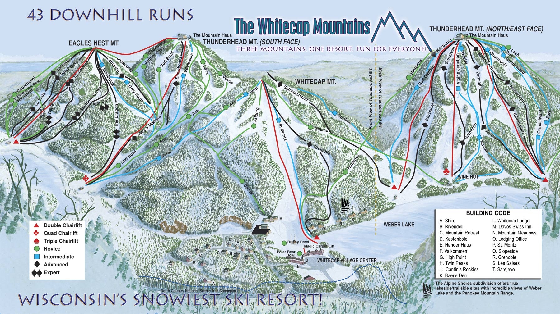 New Black Mountain, NH trail map — Snowjournal 2.0